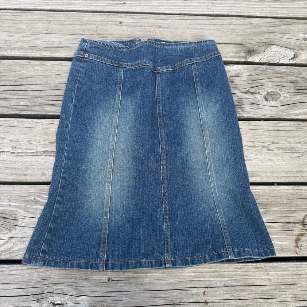 Limited Too Denim A-Line Jean Skirt Y2K